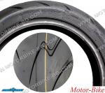 МОТО ГУМА ВЪНШНА 120/70-12 58P TL REINFORCED MAXIMA (МИТАС)-3